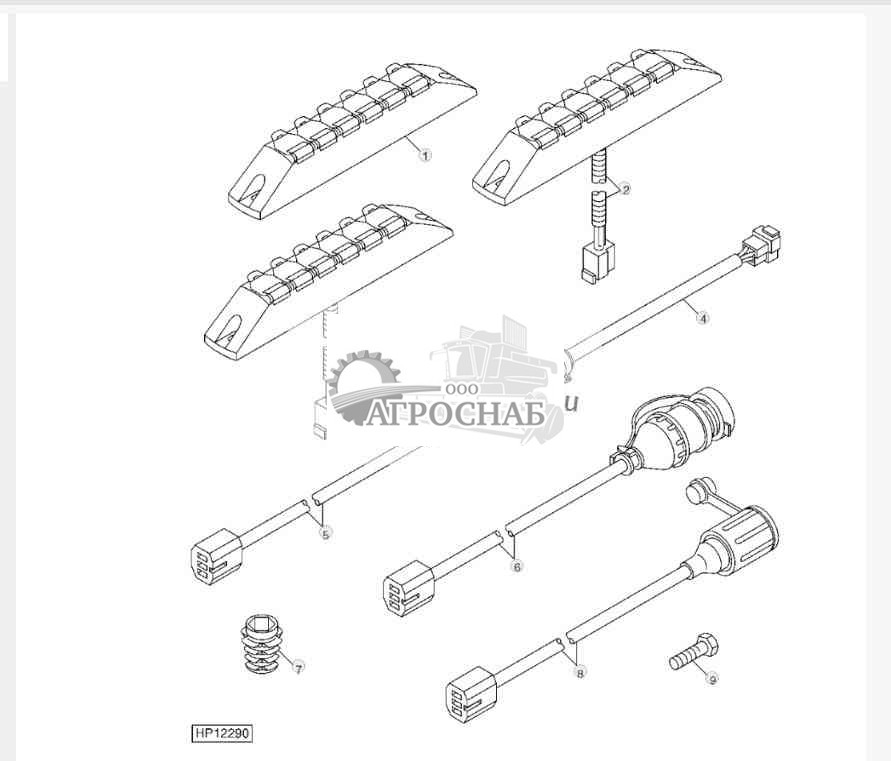 Комплект — сетевая розетка 
